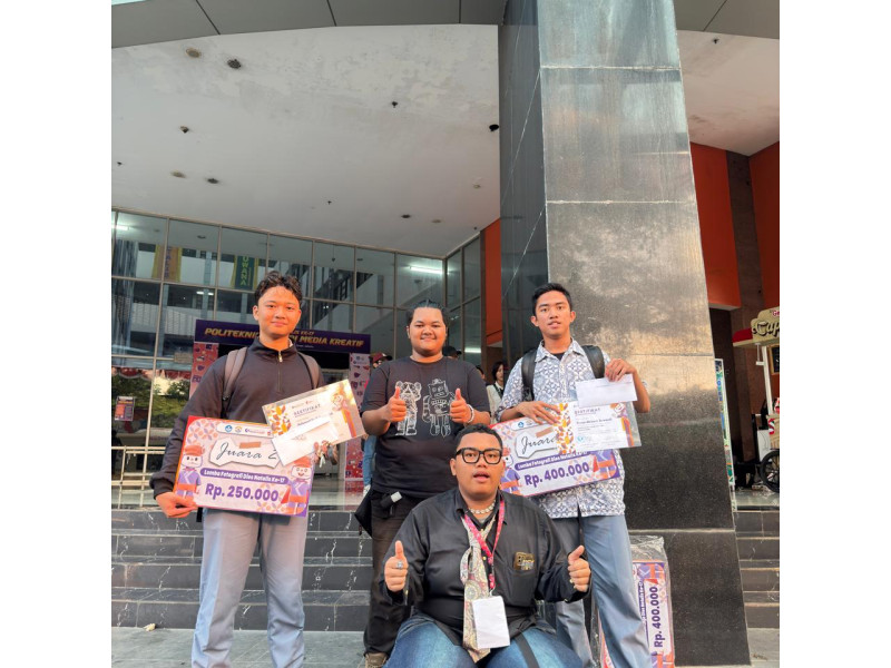  Siswa MAN 14 Jakarta Raih Juara 1 dan 2 Lomba Fotografi Pada Dies Natalis Ke-17 Politeknik Negeri Media Kreatif