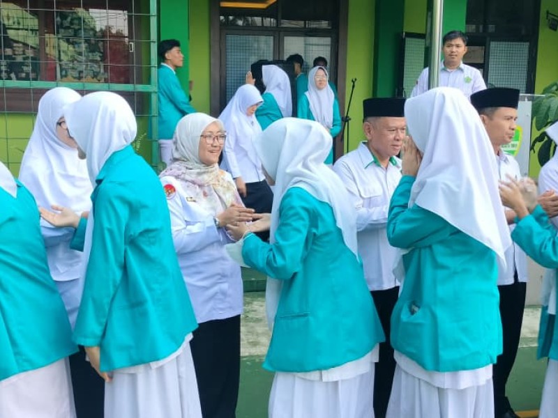 MAN 14 Jakarta Pererat Kebersamaan melalui Apel Pagi dan Halalbihalal Usai Libur Idul Fitri 1447 H