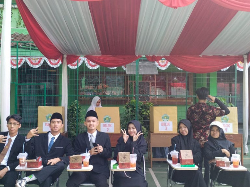 Semarak Suara Demokrasi di Expo P5RA MAN 14 Jakarta