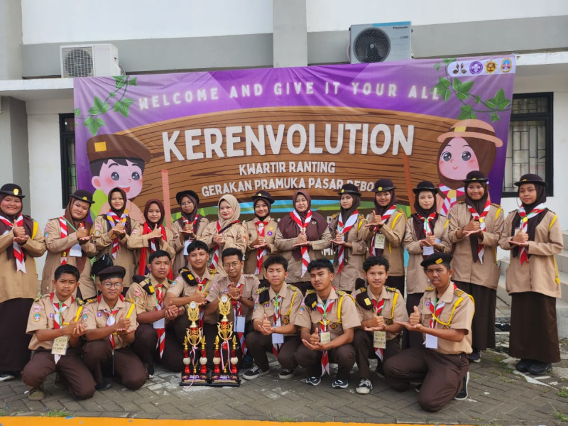 Pramuka MAN 14 Jakarta Raih Juara 2 dan 3 Lomba Kreativitas Penegak 2025