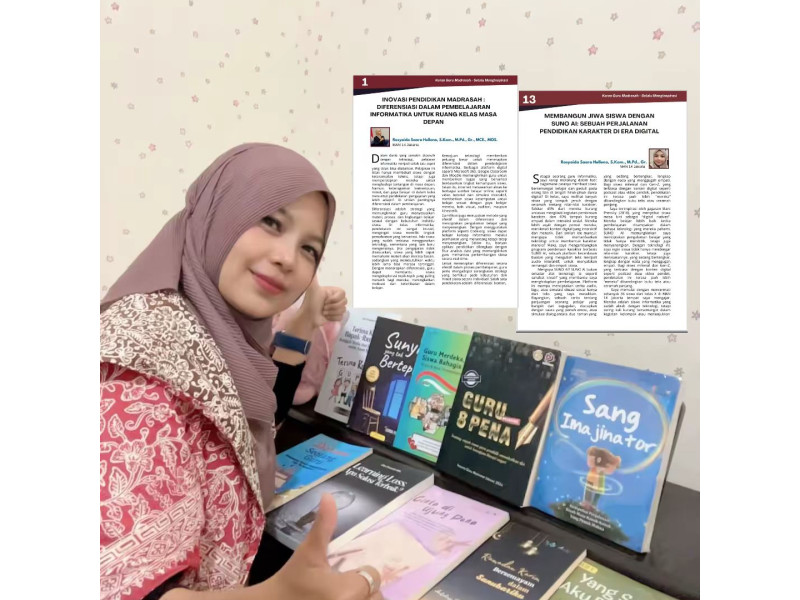 Guru Informatika yang Mengukir Jejak lewat Pena