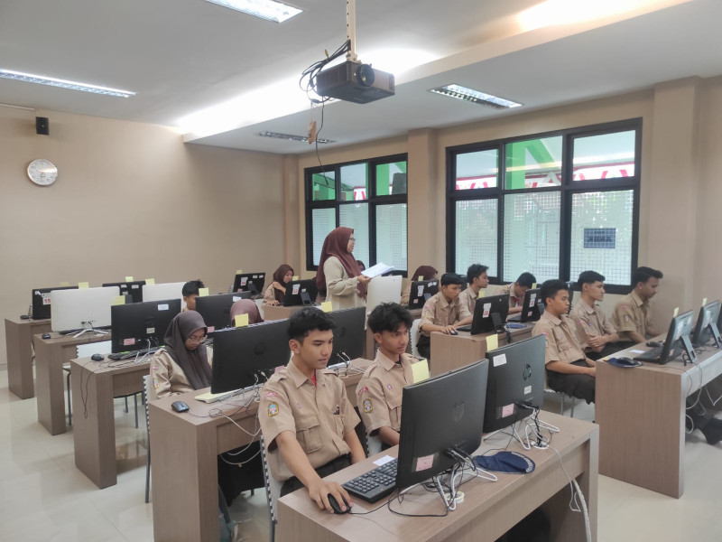 ANBK di MAN 14 Jakarta